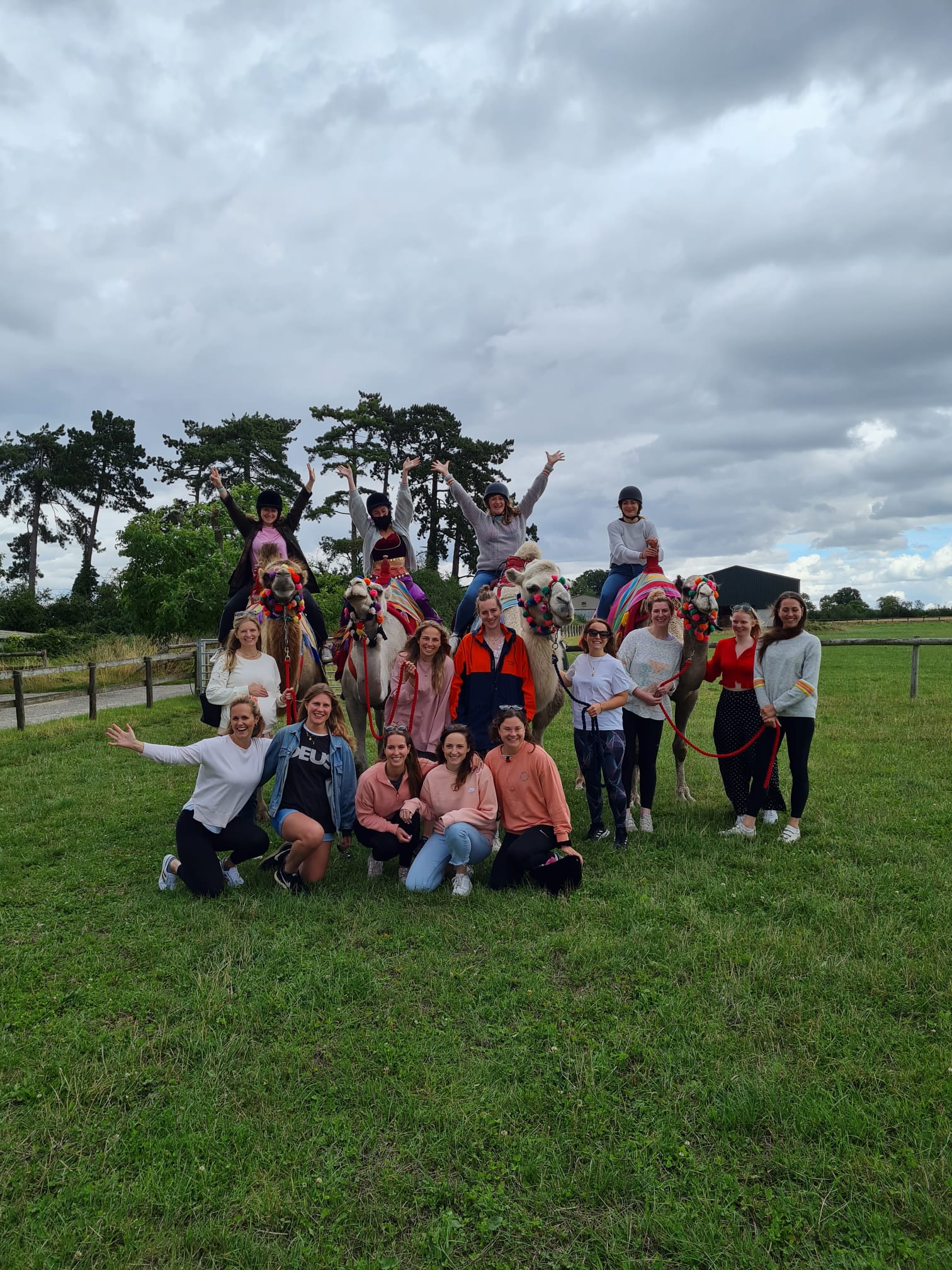 hen party group trek